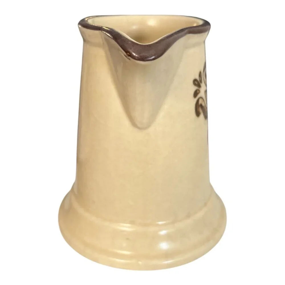 Vintage Pfaltzgraff Village 6-24 Creamer – 5 inch Tall Stoneware 1976–1987
